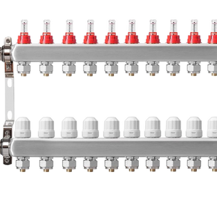 10-Loop Radiant Heat Manifold