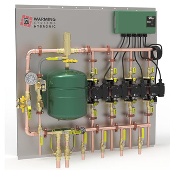 Assembled Hydronic Panel for Radiant Heat