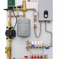 Electric Boiler Radiant Heating Panel with PEX Manifold