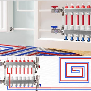 7-Loop Radiant Heat Manifold