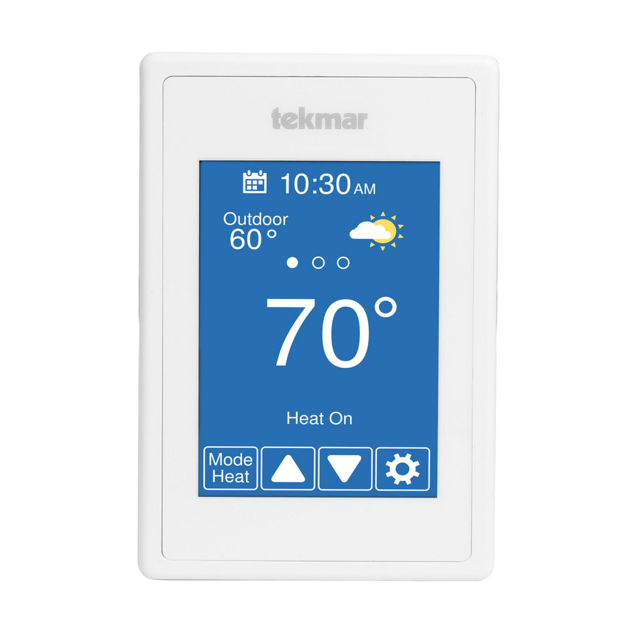 Tekmar WiFi Thermostats 561