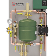 Assembled Valve Zone Panel for Radiant Heat