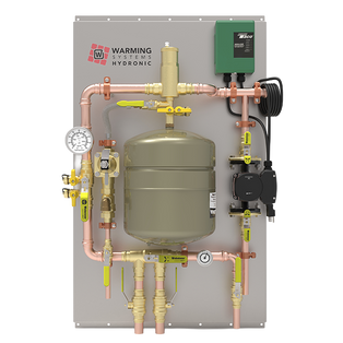 Large Assembled Hydronic Panel for Radiant Heat